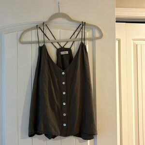 Tobi olive green tank top